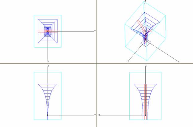 C:\Documents and Settings\1\ \horn_antennas\diel_horn_mstrip_ant\dielhorn_model.TIF